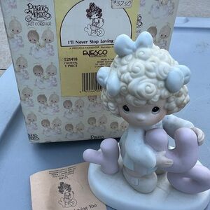 Precious Moments I will never stop loving you